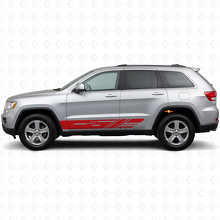 Decorated Side Stripes Vinyl Decal Kit for Jeep Grand Cherokee 2011-2021_3