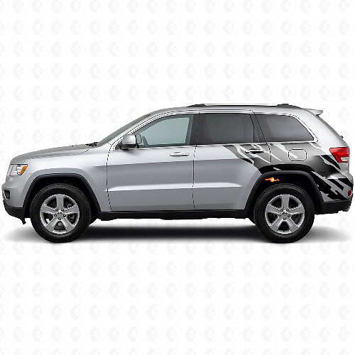 Mud Splash Graphic Rear Side Vinyl Decal for Jeep Grand Cherokee 2011-2021_1