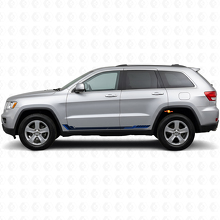 Racing Style Side Stripes Vinyl Decal for Jeep Grand Cherokee 2011-2021_2