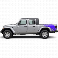 Mud Splash Graphic Rear Side Vinyl Decal for Jeep Gladiator 2020+_2