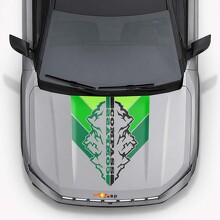 Mountains Vintage Style Hood Stripes Vinyl Decal for Jeep Compass 2026_3