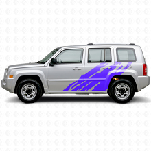 Mud Splash Graphic Side Vinyl Decal for Jeep Patriot 2007-2017_2
