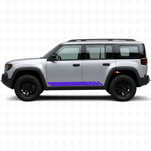 Topographic Style Stripes Side Vinyl Decal for Jeep Recon 2026+_2