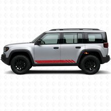 Topographic Style Stripes Side Vinyl Decal for Jeep Recon 2026+_3