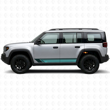 Vintage Straight Stripes Side Vinyl Decal for Jeep Recon 2026+_2