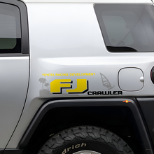 FJ Crawler Side Vinyl Decal Pair for Toyota FJ Cruiser_3