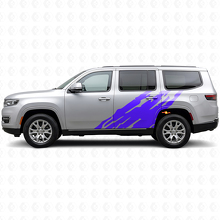 Mud Splash Graphic Side Vinyl Decal for Jeep Wagoneer 2022+_2