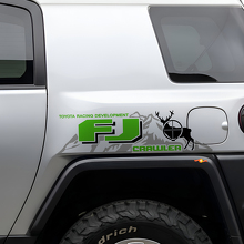 FJ Crawler Mountain Deer Side Vinyl Decal Kit for Toyota FJ Cruiser_3