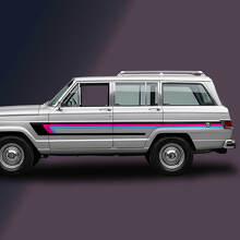 Triple Stripes Door Side Vinyl Decal for Jeep Wagoneer 1963-1991_3