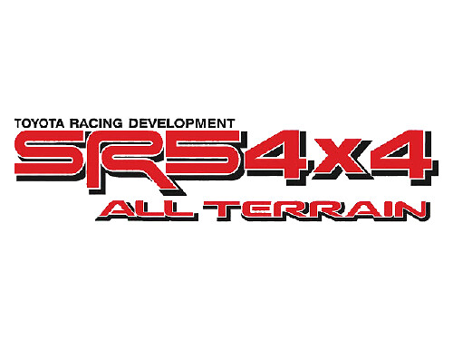 TOYOTA SR5 4X4 ALL TERRAIN DECAL Mountain Deer Hunter Decal TRD racing development side vinyl decal sticker