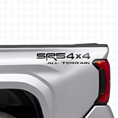 SR5 4x4 All Terrain TRD-Style Side Vinyl Decals for Toyota Trucks