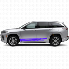 Decorated Side Stripes Vinyl Decal for Jeep Wagoneer S 2024+_2