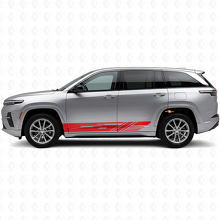 Decorated Side Stripes Vinyl Decal for Jeep Wagoneer S 2024+_3