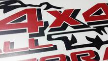 TOYOTA SR5 4X4 ALL TERRAIN Mountain TRD SPORT RALLY 5 SPEED side vinyl decal sticker 3