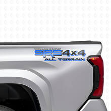 SR5 4x4 All Terrain Bed Side Vinyl Decal Set for Toyota Trucks_2