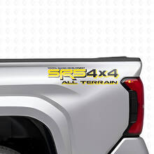 SR5 4x4 All Terrain Bed Side Vinyl Decal Set for Toyota Trucks_5