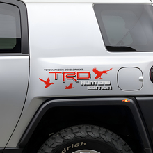 TRD Hunters Edition Side Vinyl Decals for Toyota FJ Cruiser_4