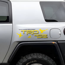 TRD Hunters Edition Side Vinyl Decal Set for Toyota FJ Cruiser_4