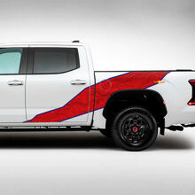 Topographic Map Full Kit Vinyl Decal for Toyota Tundra Hybrid 2023_5