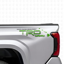 TRD Oahu Hawaii Bed Side Vinyl Decal Kit for Toyota Trucks_4