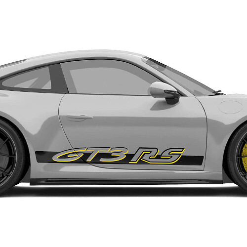 GT3RS Side Stripes Vinyl Decal Kit For Porsche 991 992 GT3RS 