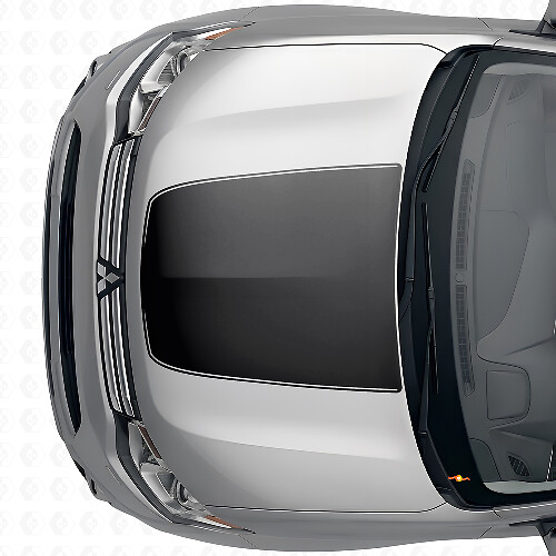 Central Hood Strip Vinyl Decal For Mitsubishi Outlander 2012-2014