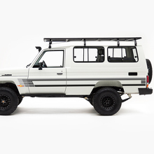 Vintage Style Side Stripes Vinyl Decal Kit For Toyota Land Cruiser J75_2