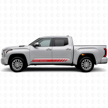 Off Road Lettering Rocker Panel Stripes Vinyl Decal For Toyota Tundra 2022+_4