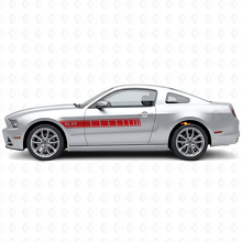 5.0 High Performance Side Stripes Vinyl Decal Kit for Musclecar Musclecarmodel 2010-2014_3