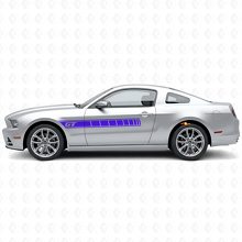 GT Logo Side Stripes Vinyl Decal Kit for Musclecar Musclecarmodel 2010-2014_2