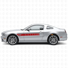 GT Logo Side Stripes Vinyl Decal Kit for Musclecar Musclecarmodel 2010-2014_3