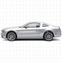 GT Logo Side Stripes Vinyl Decal Kit for Musclecar Musclecarmodel 2010-2014_4
