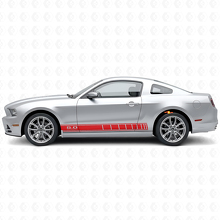 5.0 High Performance Rocker Panel Stripes Vinyl Decal Kit for Musclecar 2010-14_3