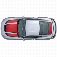 Blackout Hood Trunk Stripes Vinyl Decal Kit For Musclecar Musclecarmodel 2023_4