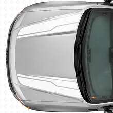 Twin Hood Stripes Vinyl Decal Kit For Musclecar Maverick 2022-26_5
