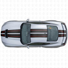 Racing Stripes Full Top Side Vinyl Decal Kit For Musclecar Musclecarmodel 2024-26_5