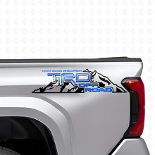 TRD Off Road Mountain Style Side Vinyl Decal Set for Toyota Trucks_2