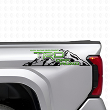TRD Off Road Mountain Style Side Vinyl Decal Set for Toyota Trucks_3