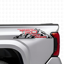 TRD Off Road Mountain Style Side Vinyl Decal Set for Toyota Trucks_4