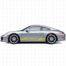 Turbo RS Style Side Stripes Vinyl Decal Kit for Porsche911 991_6
