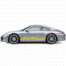 Turbo RS Classic Style Side Stripes Vinyl Decal Kit for Porsche 911 991_6
