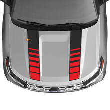Double Hood Stripes Vinyl Decal Set for Musclecar Explorer ST1 2020-2026_5