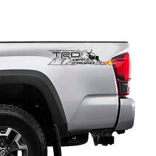 TRD Off Road Mountain Deer Side Vinyl Decals for Toyota Trucks_2