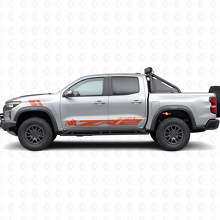 Bison ZR2 Logo Door Side Vinyl Decal Kit for Chevrolet Colorado ZR2 _4