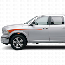 Accent Stripes Front Fender & Door Vinyl Decal Kit for Dodge Ram 2009+_4