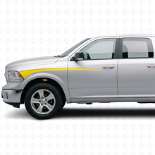 Accent Stripes Front Fender & Door Vinyl Decal Kit for Dodge Ram 2009+_5