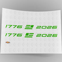 Stars & Steel Style Side Vinyl Decals Set for Chevrolet Cars_3