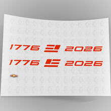 Stars & Steel Style Side Vinyl Decals Set for Chevrolet Cars_4