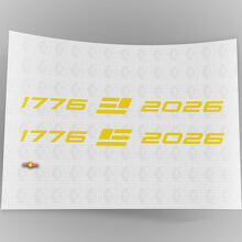 Stars & Steel Style Side Vinyl Decals Set for Chevrolet Cars_5