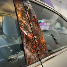 Kabuki Demon Door Pillar Vinyl Decal Set_2